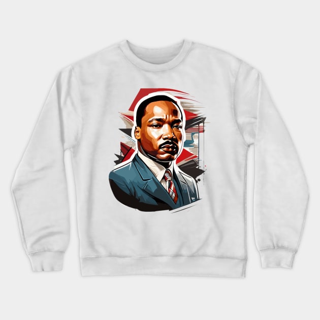 Martin Luther King Crewneck Sweatshirt by remixer2020